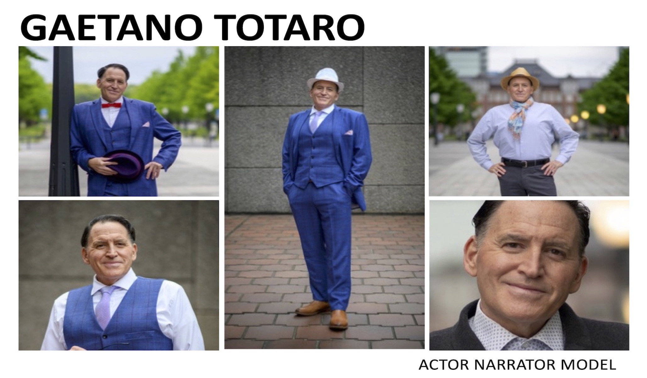 ガエタノ・トタロの俳優プロフィール写真
